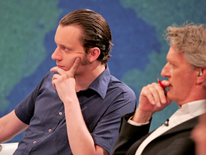 Patrick Findeis, Dieter Moor (Foto ORF/Johannes Puch)