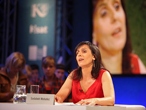 Sudabeh Mohafez (Foto ORF/Johannes Puch)