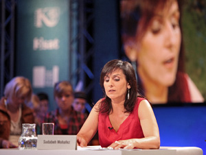 Sudabeh Mohafez (Foto ORF/Johannes Puch)