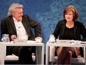 Dieter Moor, Ursula März (Foto ORF/Johannes Puch) Dieter Moor, Ursula März (Foto ORF/Johannes Puch)