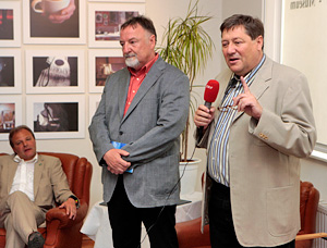 Willy Haslitzer, Reinhard Lorenz (Foto ORF/Johannes Puch) Willy Haslitzer, Reinhard Lorenz (Foto ORF/Johannes Puch)