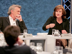 Dieter Moor, Ursula März (Foto ORF/Johannes Puch)