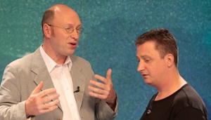 Burkhard Spinnen, Karsten Krampitz (Bild: ORF/Johannes Puch)