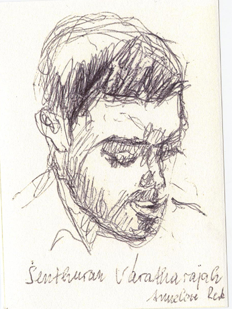 Annelore Reski_Autorenportraits: Portrait Senthuran Varatharajah