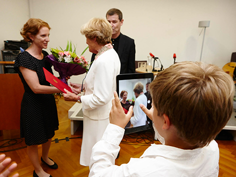 Translatio Preisverleihung: Foto Johannes Puch