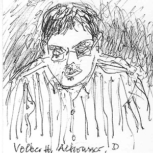 Volker H. Altwasser Skizze von Annelore Reski