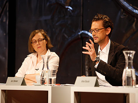 Daniela Strigl, Juri Steiner (Bild: Johannes Puch)