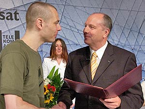 Wolfgang Herrndorf, Hans-Joahim Jung (Bild: ORF - Johannes Puch)