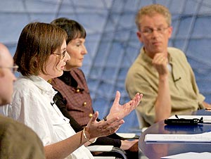 Daniela Strigl, Ilma Rakusa, Heinrich Detering (Bild: ORF - Johannes Puch)