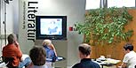 Das Literaturcafe im ORF-Studio (Bild: ORF - Johannes Puch)