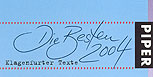 Das Buch "Die Besten 2004"