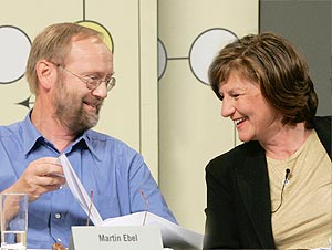 Martin Ebel, Ursula M&auml;rz (Bild: Johannes Puch)