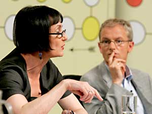 Ilma Rakusa, Heinrich Detering (Bild: Johannes Puch)
