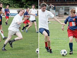 Fussball Literatur gegen ORF (Bild: Johannes Puch)