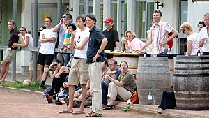 Fussball Literatur gegen ORF (Bild: Johannes Puch)