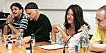 Podiumsdiskussion im Rahmen des Literaturkurses 2005 (Bild: Johannes Puch)