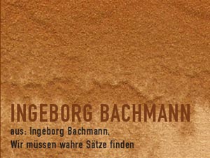 Bachmann-Zitat