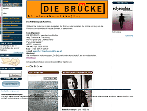 Die Br&uuml;cke - Internetseite