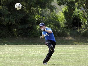 Fussballspiel Literatur-ORF (Bild: Johannes Puch)