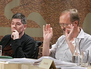 Klaus N&uuml;chtern, Martin Ebel (Bild: Johannes Puch)