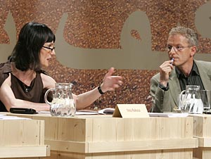 Ilma Rakusa, Heinrich Detering, Juroren (Bild: Johannes Puch)