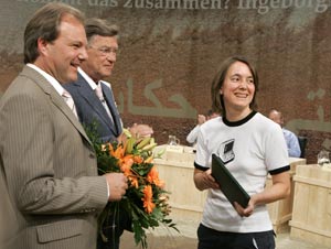 Albert Gunzer, Harald Scheucher, Kathrin Passig (Bild: Johannes Puch)