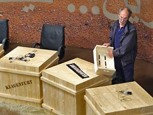 H. P. Maya in der "W&uuml;ste" (Bild: Anton Wieser)
