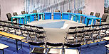 ORF-Studio mit Bachmann-Deko (Bild: Johannes Puch)