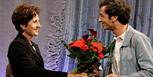 Margit Cz&ouml;ppan, Verleger Farkas (Bild: Johannes Puch)