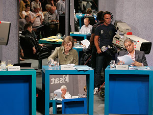 Daniela Strigl, Ijoma A. Mangold (Bild: Johannes Puch)