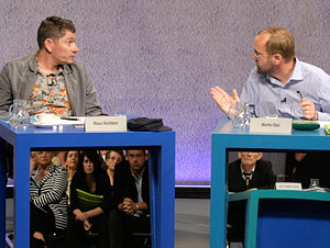 Klaus N&uuml;chtern, Martin Ebel (Bild: Johannes Puch)
