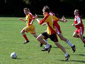FC Literatur gegen ORF Daxi Devils (Bild: Johannes Puch)